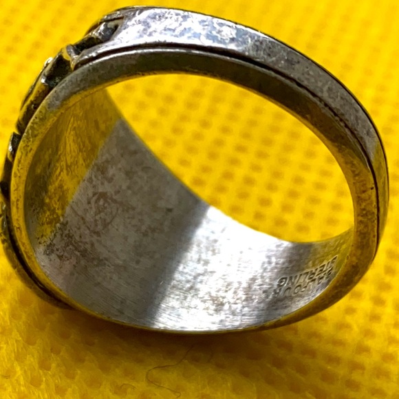 Balfour1980 Half Hollow Hills East High School Thunderbird Tbird Sterling ring - Picture 4 of 6